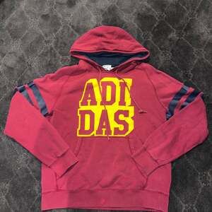 Adidas Neo Label Hoodie Mens XL Burgundy Long Sleeve